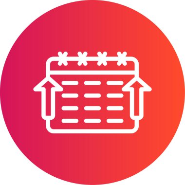 hesap makinesi düz vektör simgesi