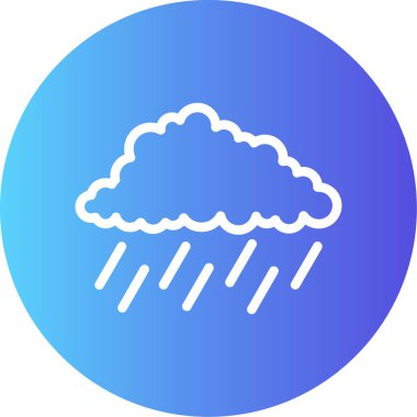 Kişisel ve ticari kullanım için vektör hava durumu simgesi.