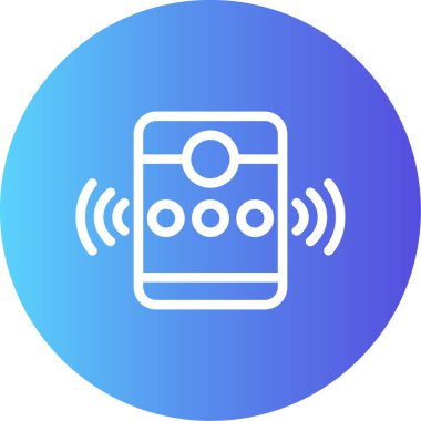 vektör telefon simgesi çizimi