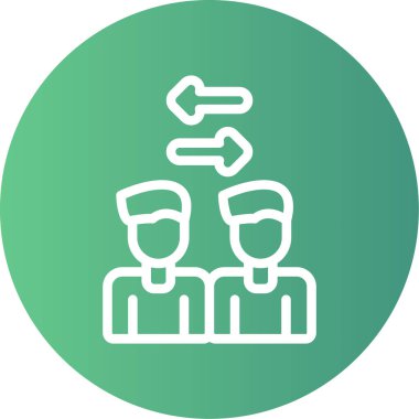 seo modern simgesinin vektör illüstrasyonu