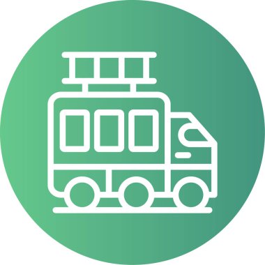 Modern simgenin vektör illüstrasyonu