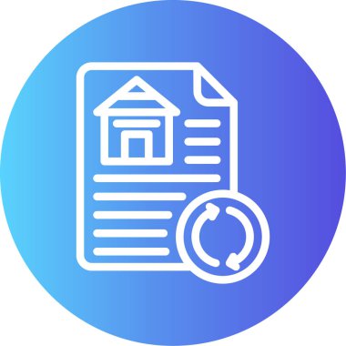 Belge. Web simgesi basit illüstrasyon