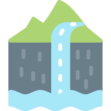 Nehir suyu doğa simgesi