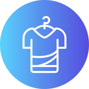 Gömlek. Web simgesi basit illüstrasyon