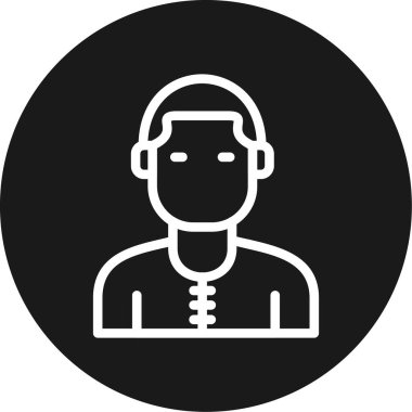 Bir kadının vektör illüstrasyonu