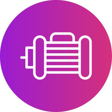 Modern b 'nin vektör illüstrasyonu eksik simgesi