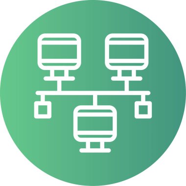 seo modern simgesinin vektör illüstrasyonu