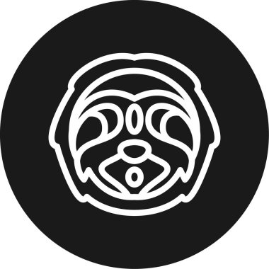 Bir b simgesinin vektör illüstrasyonu