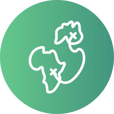 Dünyanın vektör illüstrasyonu