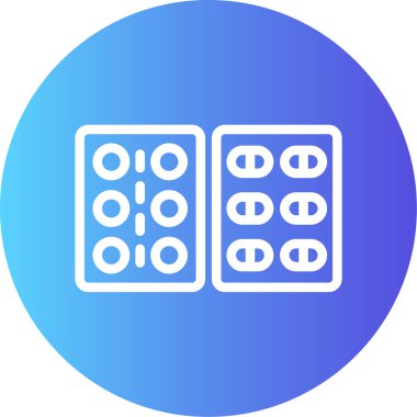 zar. Web simgesi basit illüstrasyon