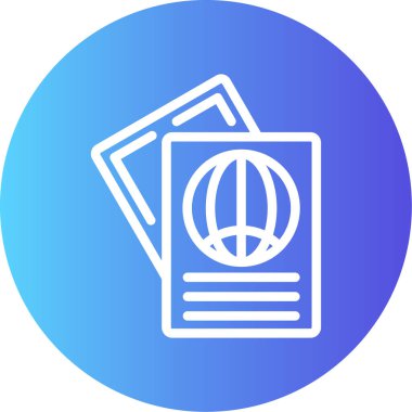 Belge simgesinin vektör illüstrasyonu