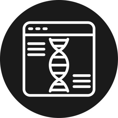 Web simgesi, vektör illüstrasyonu