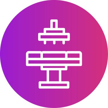 Modern simgenin vektör illüstrasyonu