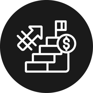 seo ve pazarlama simgesinin vektör illüstrasyonu