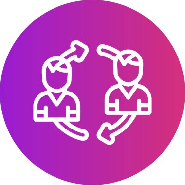 Maskeli bir adamın vektör çizimi