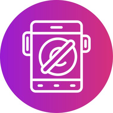 Cep telefonu. Basit resimleme