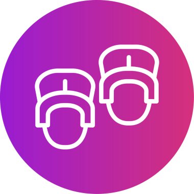 Modern b 'nin vektör illüstrasyonu eksik simgesi