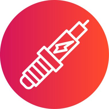 Modern simgenin vektör illüstrasyonu