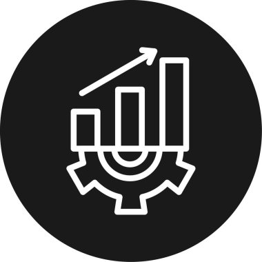 seo ve pazarlama simgesinin vektör illüstrasyonu