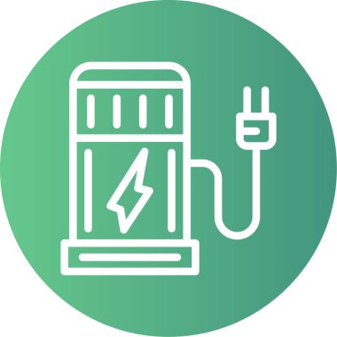 elektrikli araba pil simgesi