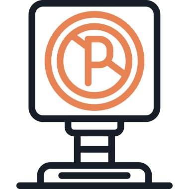 Bir bilgisayar simgesinin vektör illüstrasyonu