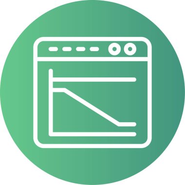 seo modern simgesinin vektör illüstrasyonu