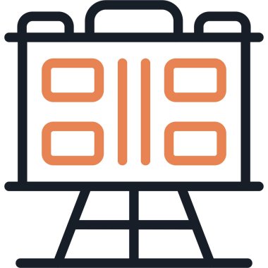 alışveriş simgesi vektör illüstrasyonu