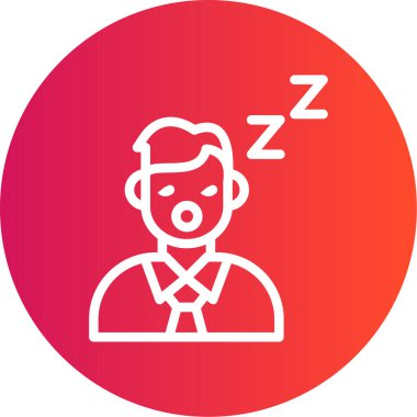 Bir yüz simgesinin vektör illüstrasyonu