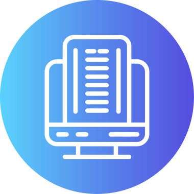 seo modern simgesinin vektör illüstrasyonu