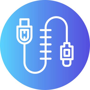 Modern bir simgenin vektör illüstrasyonu