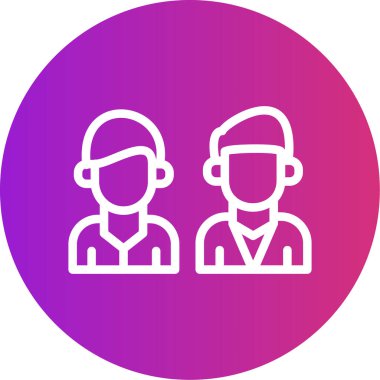 seo modern simgesinin vektör illüstrasyonu