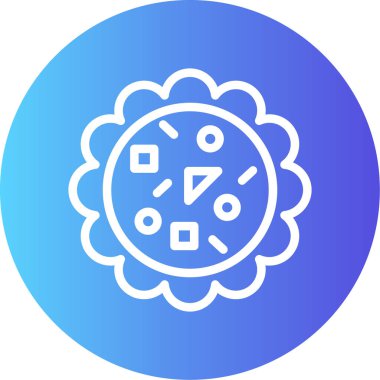 Modern bir simgenin vektör illüstrasyonu