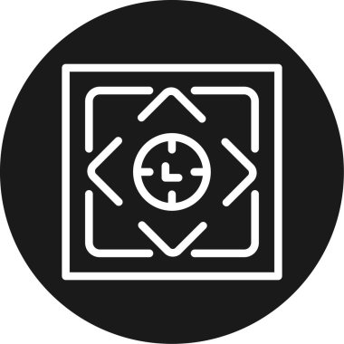 seo modern simgesinin vektör illüstrasyonu