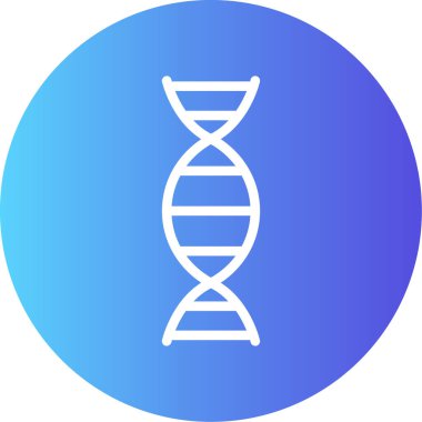 DNA simgesi vektör illüstrasyonu