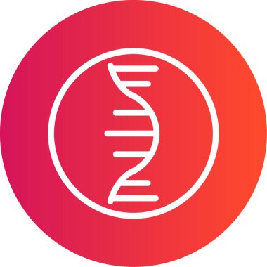 Moda tarzında izole edilmiş bilim simgesi