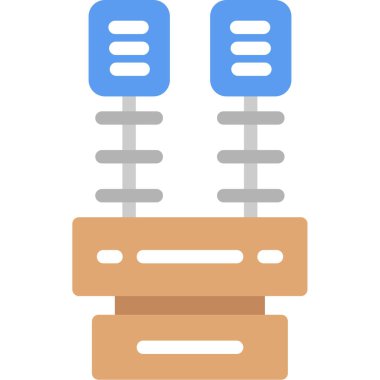 şebeke. Web simgesi basit illüstrasyon