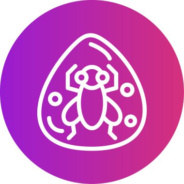 Modern simgenin vektör illüstrasyonu