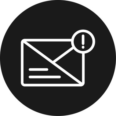 e- posta simgesi vektör illüstrasyonu