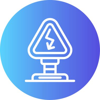 vektör lcd simgesi illüstrasyonu