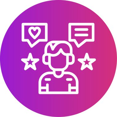 seo modern simgesinin vektör illüstrasyonu