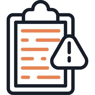 Belge. Web simgesi basit illüstrasyon