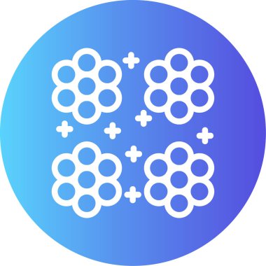 bal peteği simgesi, basit vektör illüstrasyonu