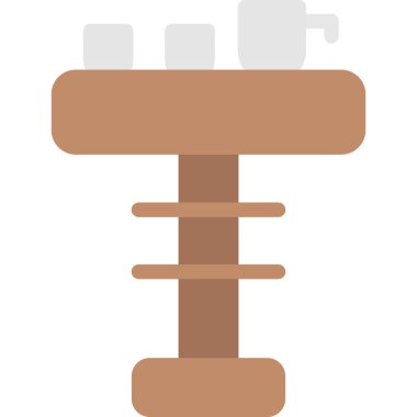 Hukuk tokmağı, vektör illüstrasyonu