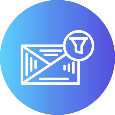 e- posta simgesi vektör illüstrasyonu