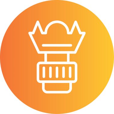 Modern b 'nin vektör illüstrasyonu eksik simgesi