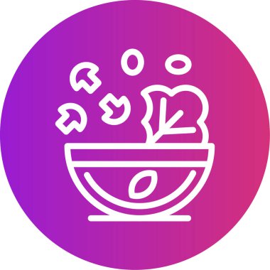 Gıda simgesinin vektör illüstrasyonu