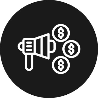 Dolar vektörü sembolleri renk simgesi