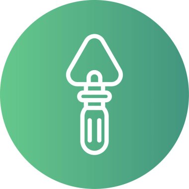 Eşsiz termometre Vektör Satır Simgesi