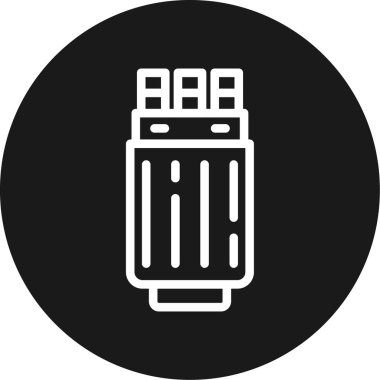 Modern b 'nin vektör illüstrasyonu eksik simgesi