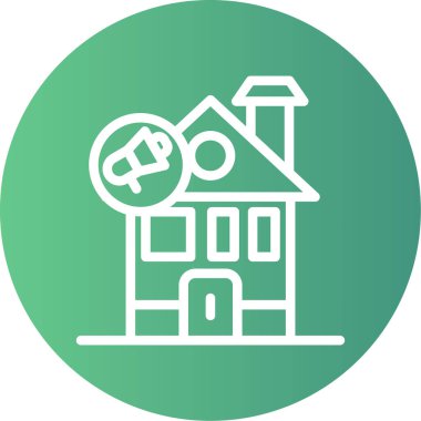 Modern simgenin vektör illüstrasyonu